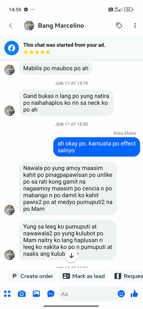 AYAH customer conversation